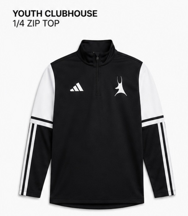 Adidas Youth 1/4 Zip Top
