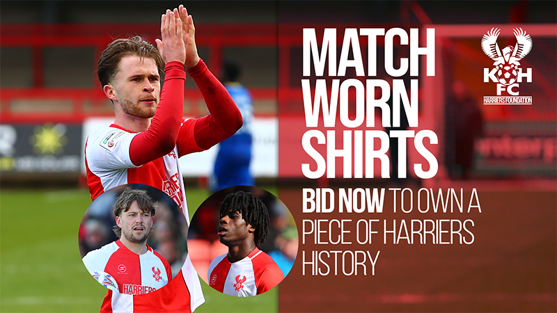 Bid for match-worn signed shirts!
