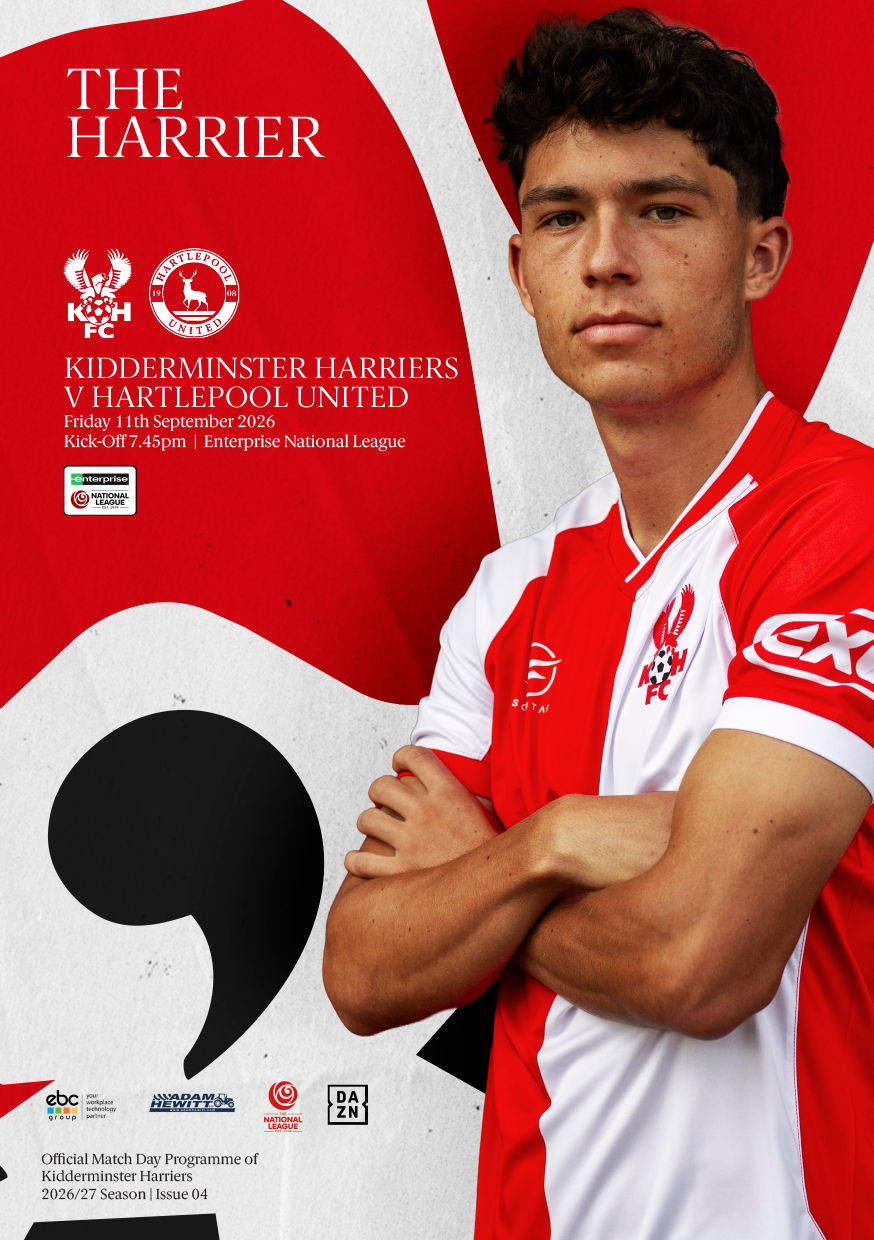 Issue 4: Hartlepool United - Tue 11 Sep 26 programme cover