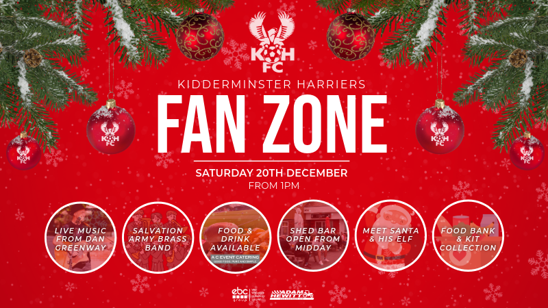 Saturday: Festive Fan Zone Fun