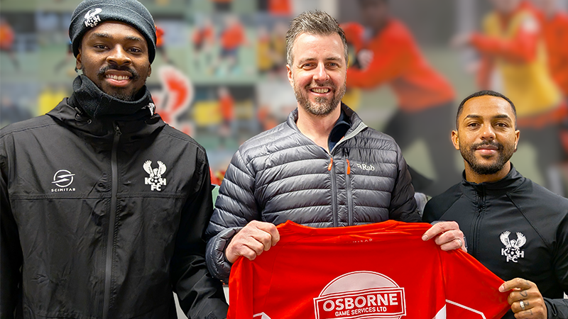 Osborne Game Services sponsor Harriers