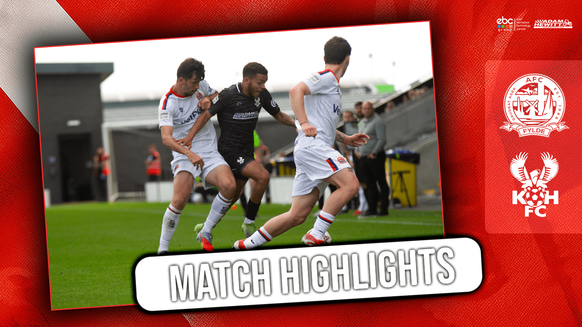 Highlights: Fylde 2-1 Harriers