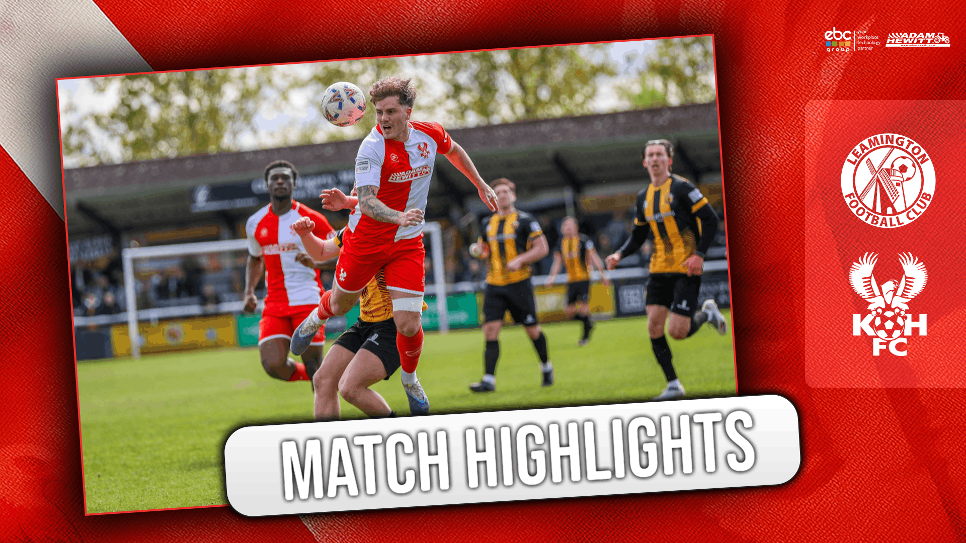 Highlights: Leamington 2-3 Harriers