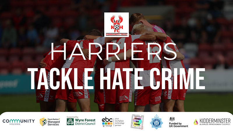 Harriers Tackle Hate Crime