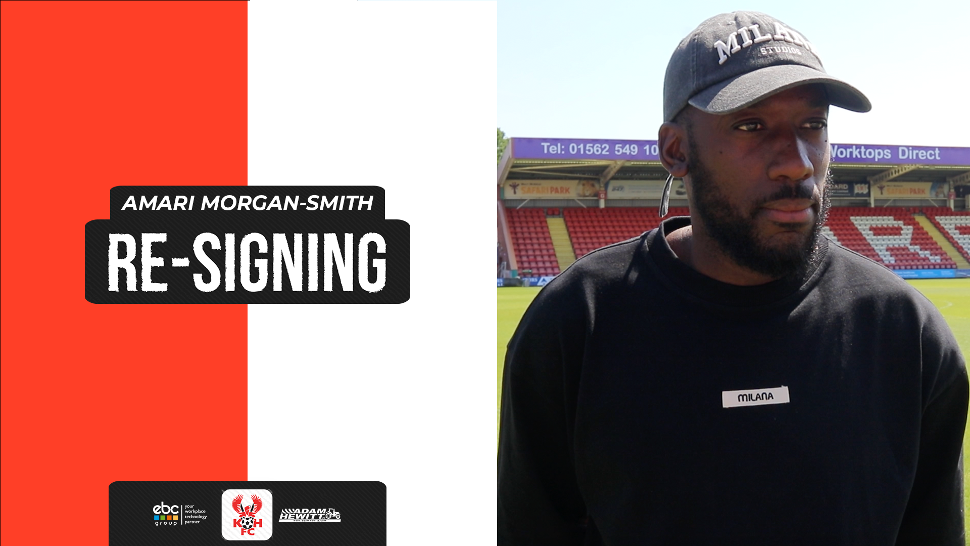 Interview: Amari Morgan Smith on new Aggborough deal