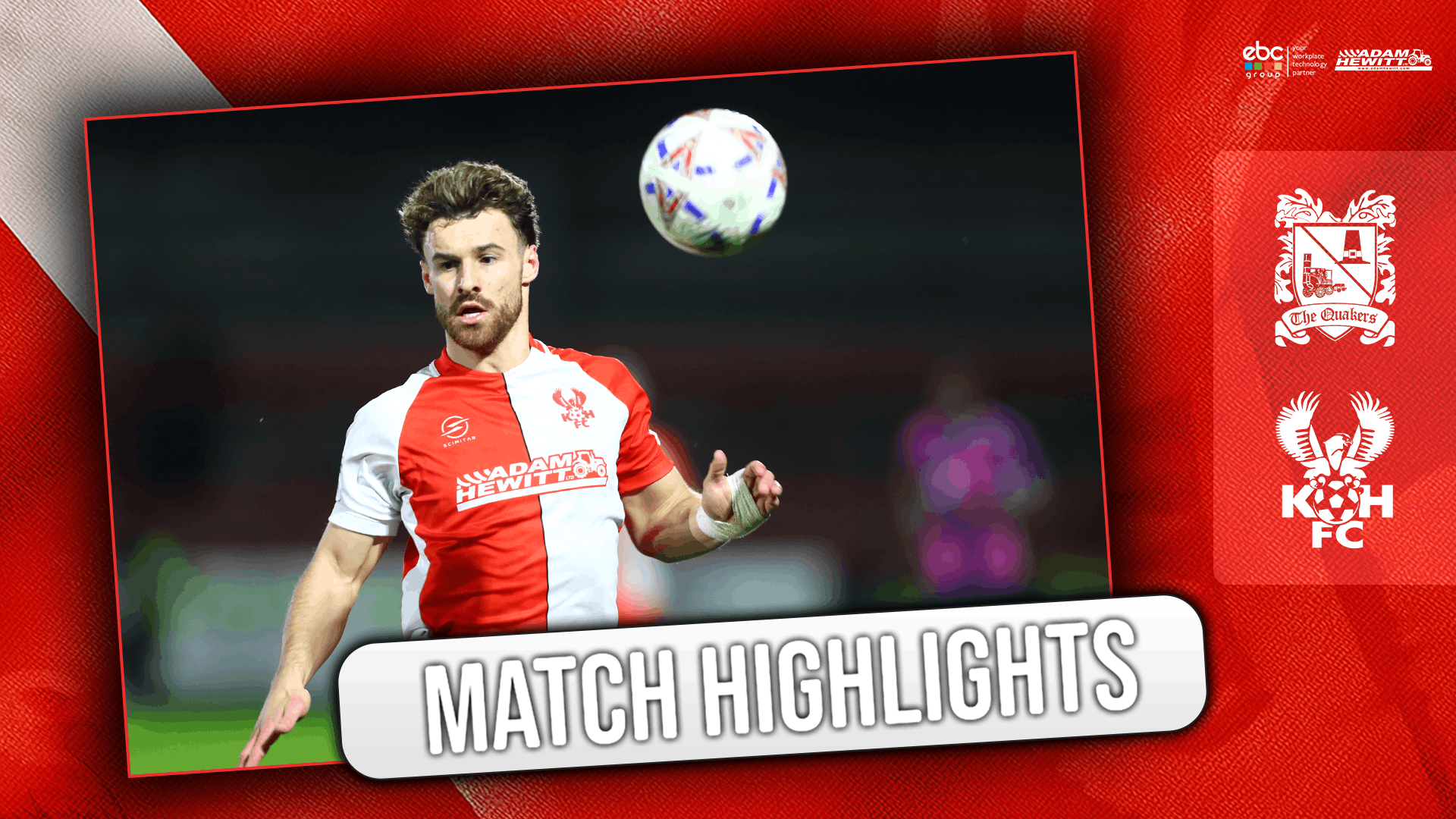 Highlights: Darlington 0-2 Harriers