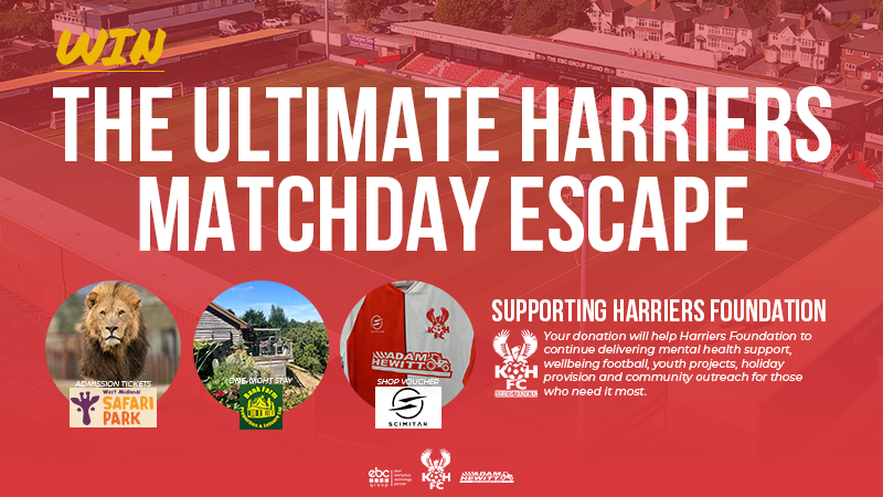 Win The Ultimate Harriers Matchday Escape!