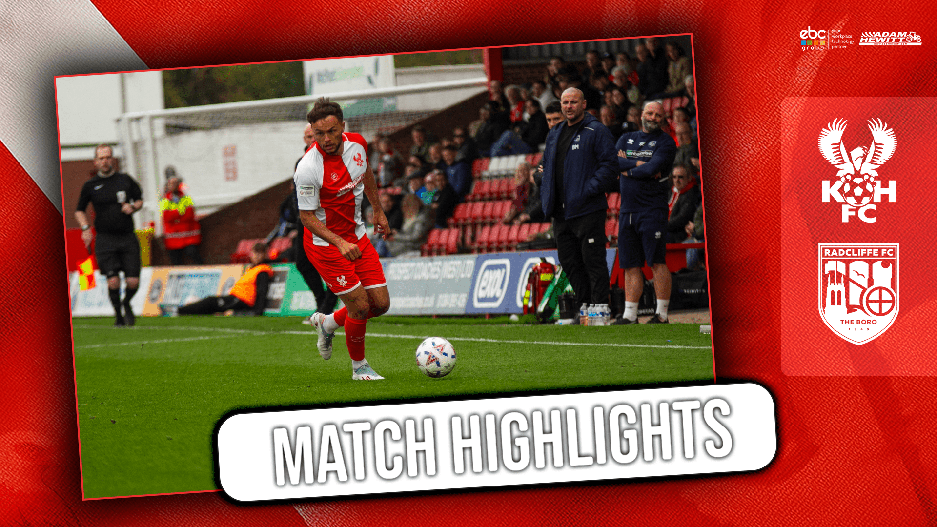 Highlights: Harriers 1-5 Radcliffe