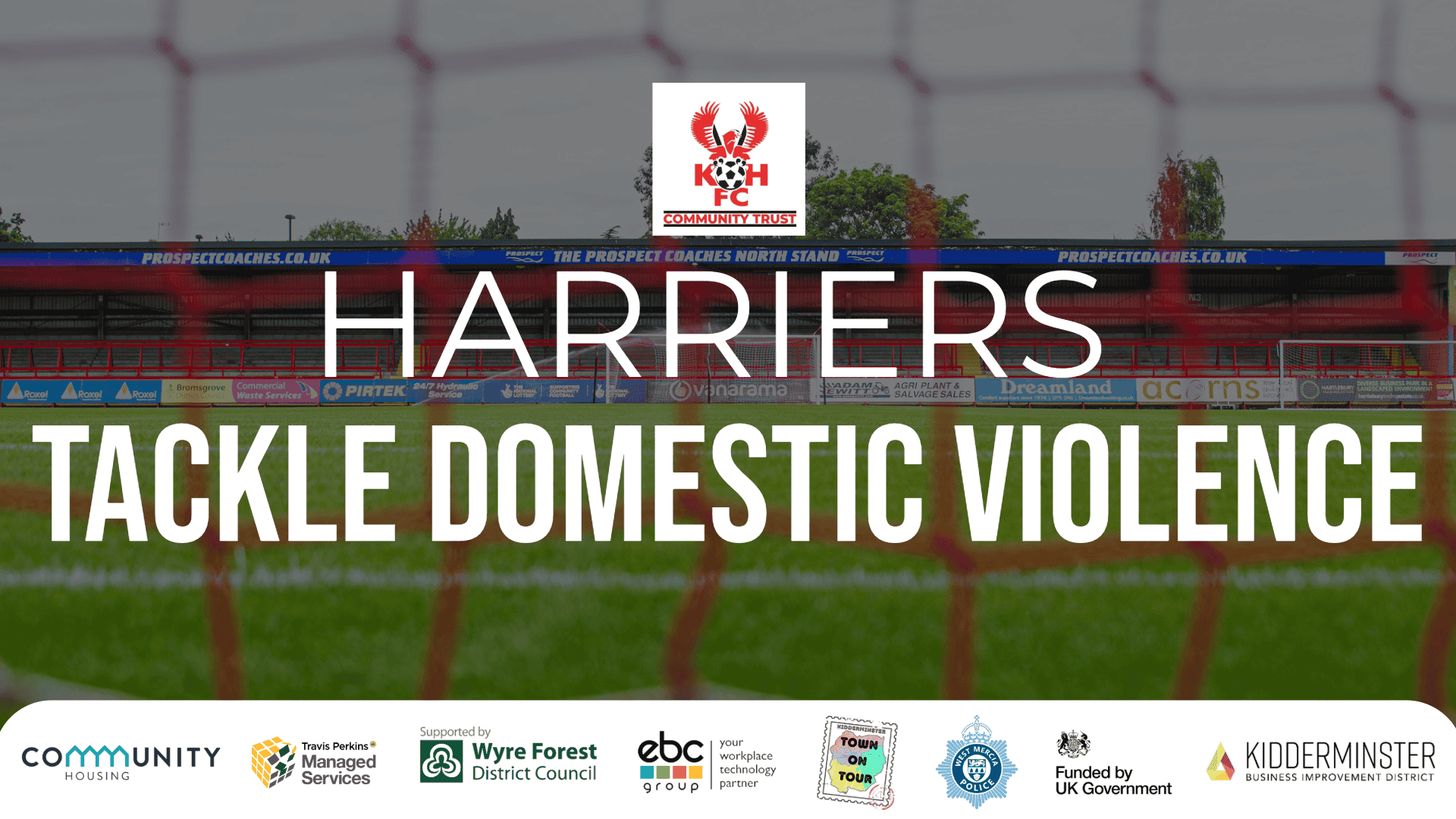 Harriers Tackle Domestic Violence