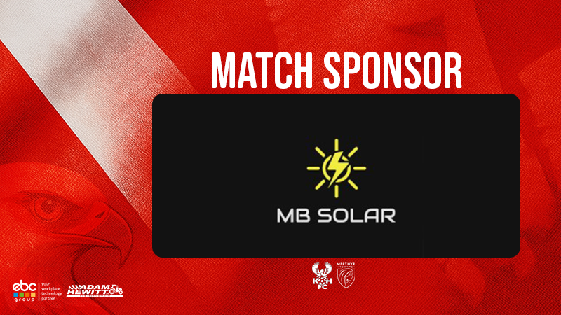 Tuesday's Match Sponsor: MB Solar