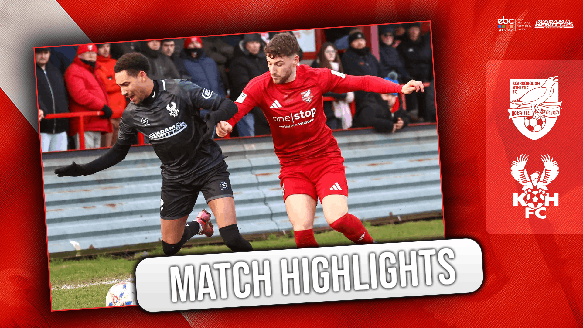 Highlights: Scarborough 0-2 Harriers