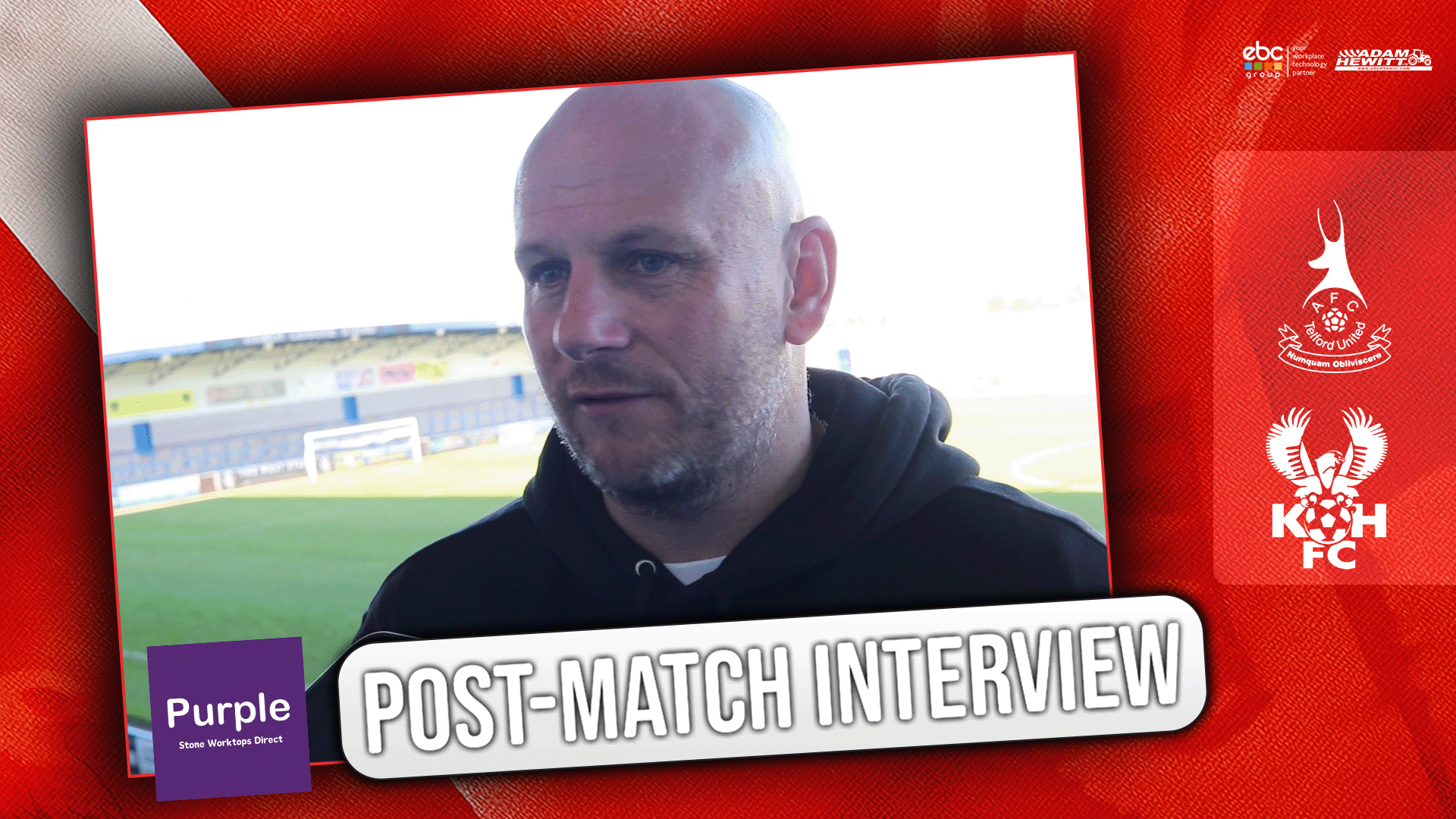WATCH: Telford Purple post-match