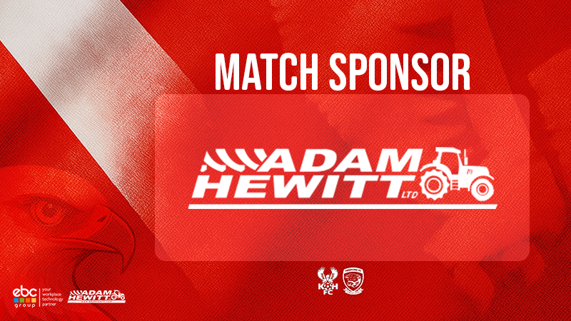 Friday's Match Sponsor: Adam Hewitt Limited