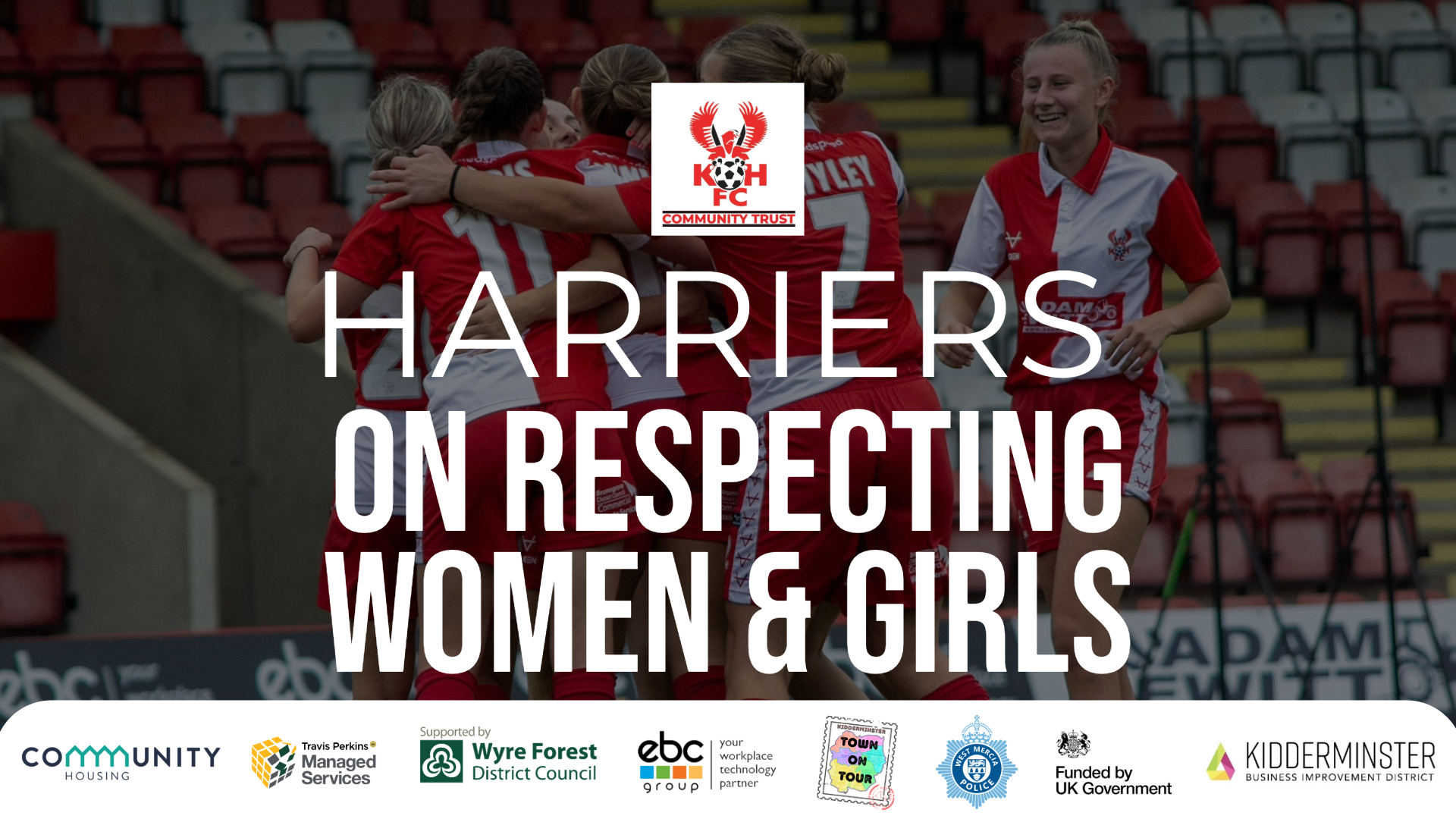 Harriers Tackle Respecting Women & Girls