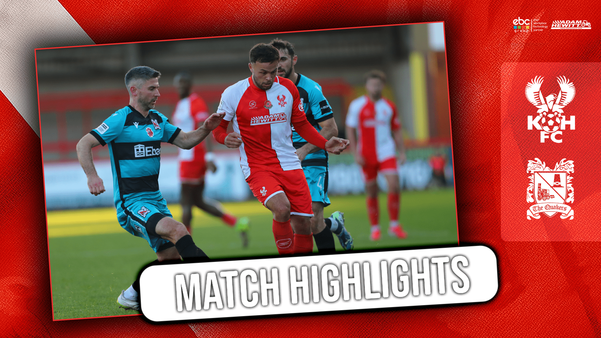 Highlights: Harriers 1-2 Darlington