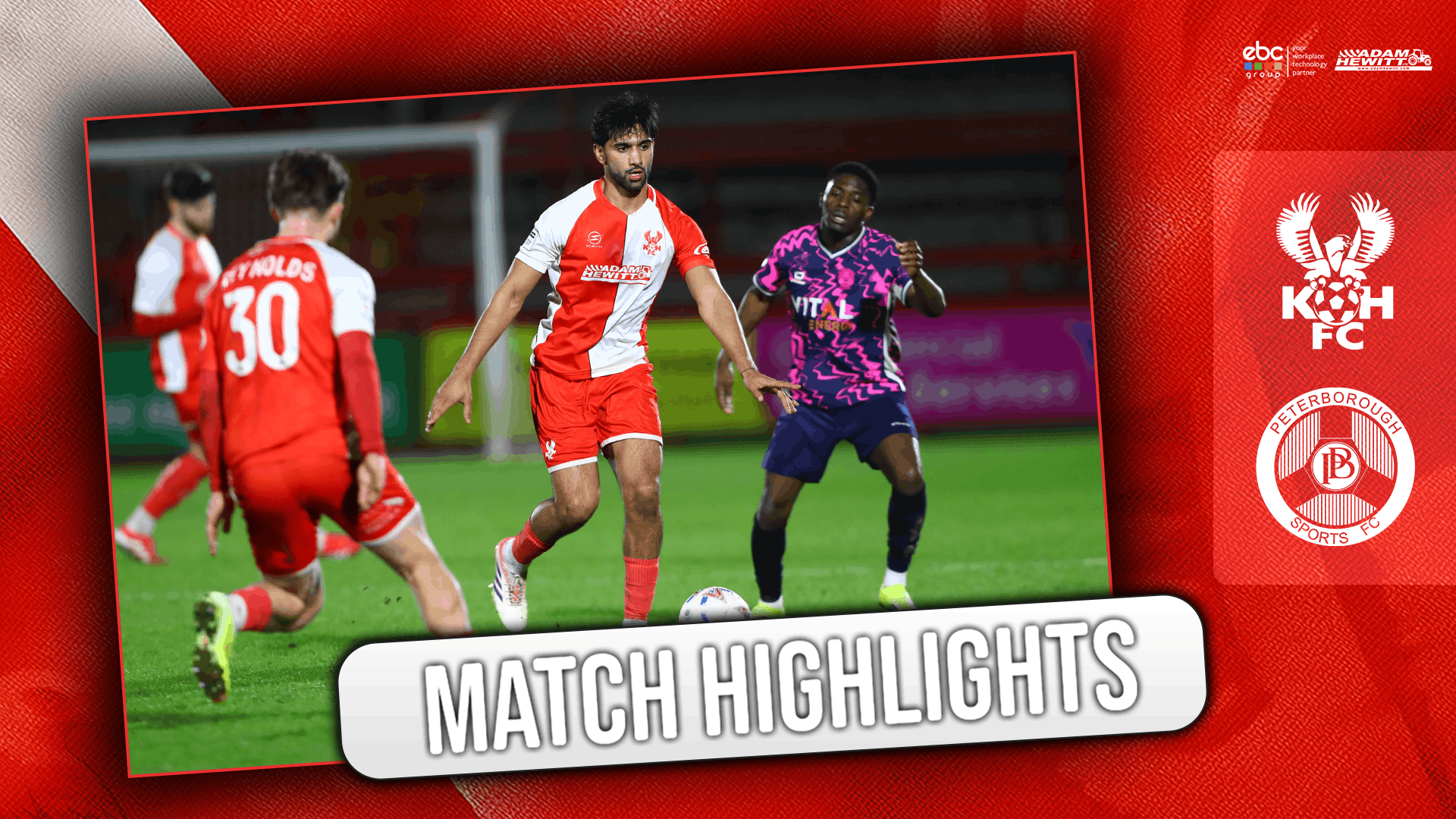 Highlights: Harriers 4-0 Peterborough Sports