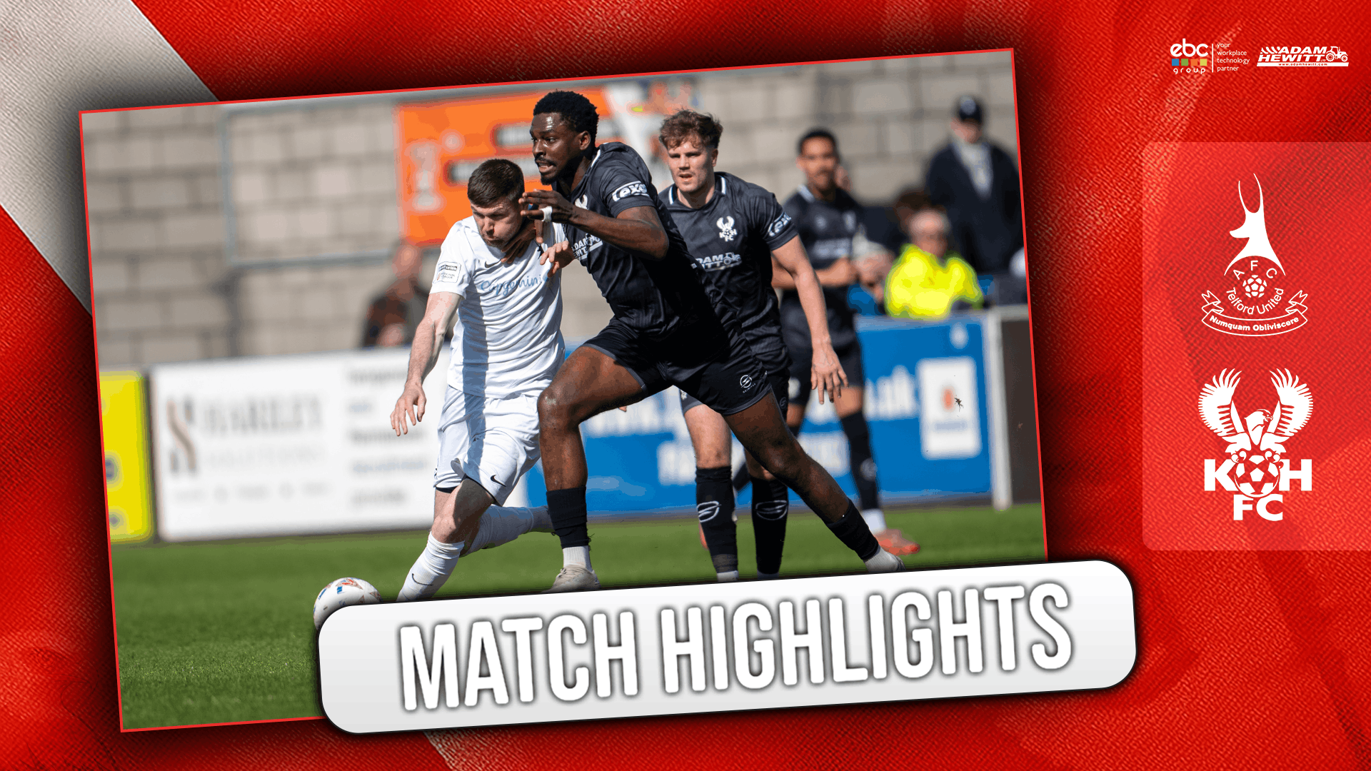 Highlights: Telford 1-2 Harriers