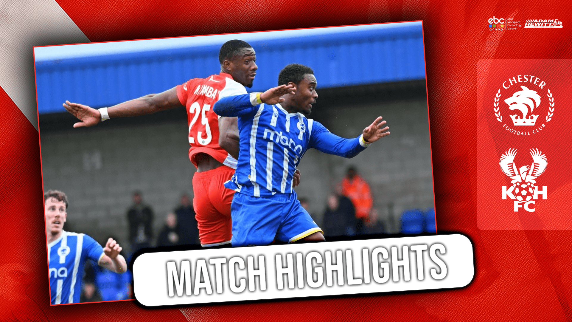 Highlights: Chester 1-1 Harriers