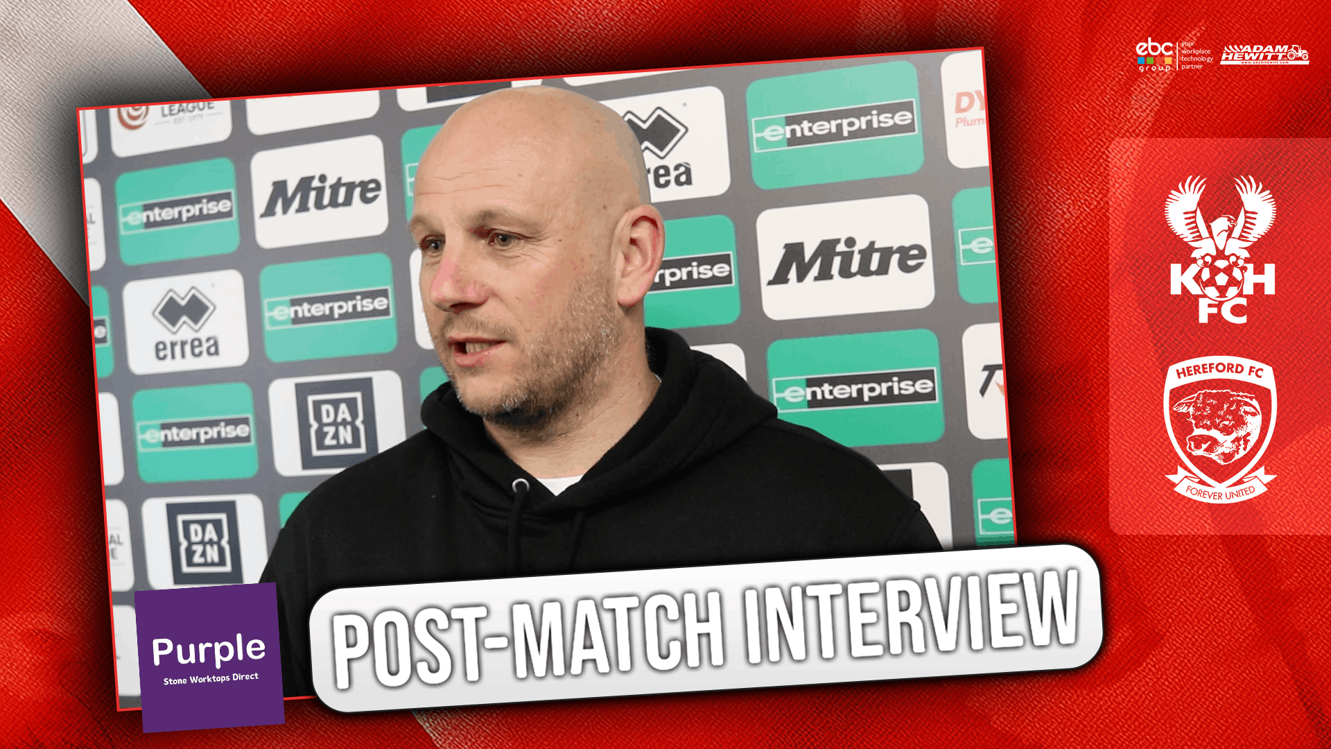 Purple Post Match: Hereford (H)