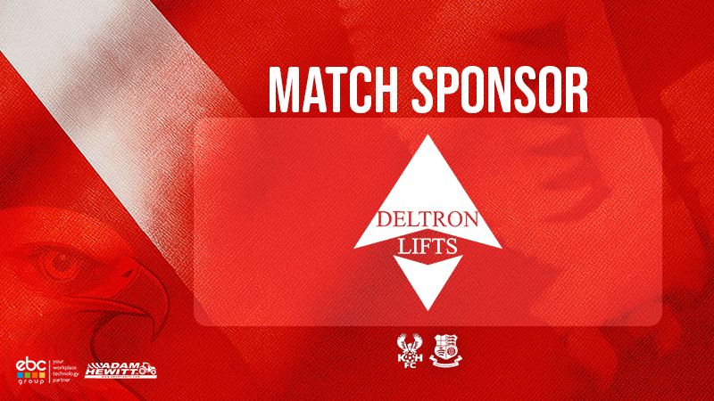 Saturday's Match Sponsor: Deltron Lifts Ltd
