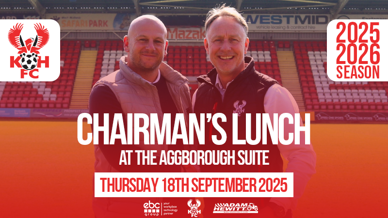 Join us for Chairman's Lunch
