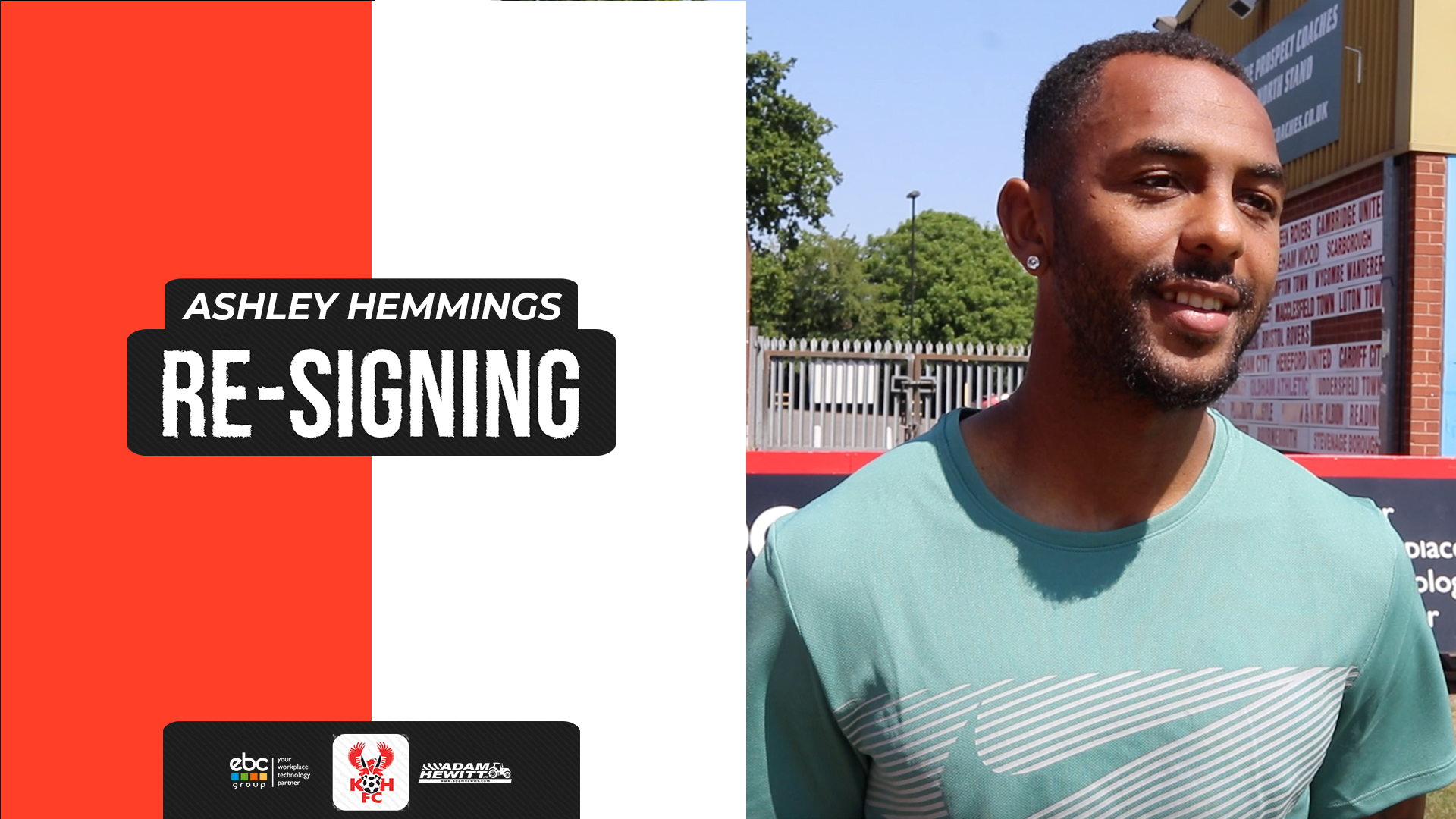 Interview: Ashley Hemmings on extending Aggborough stay