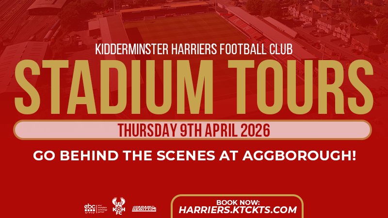 Easter Stadium Tours at Aggborough!