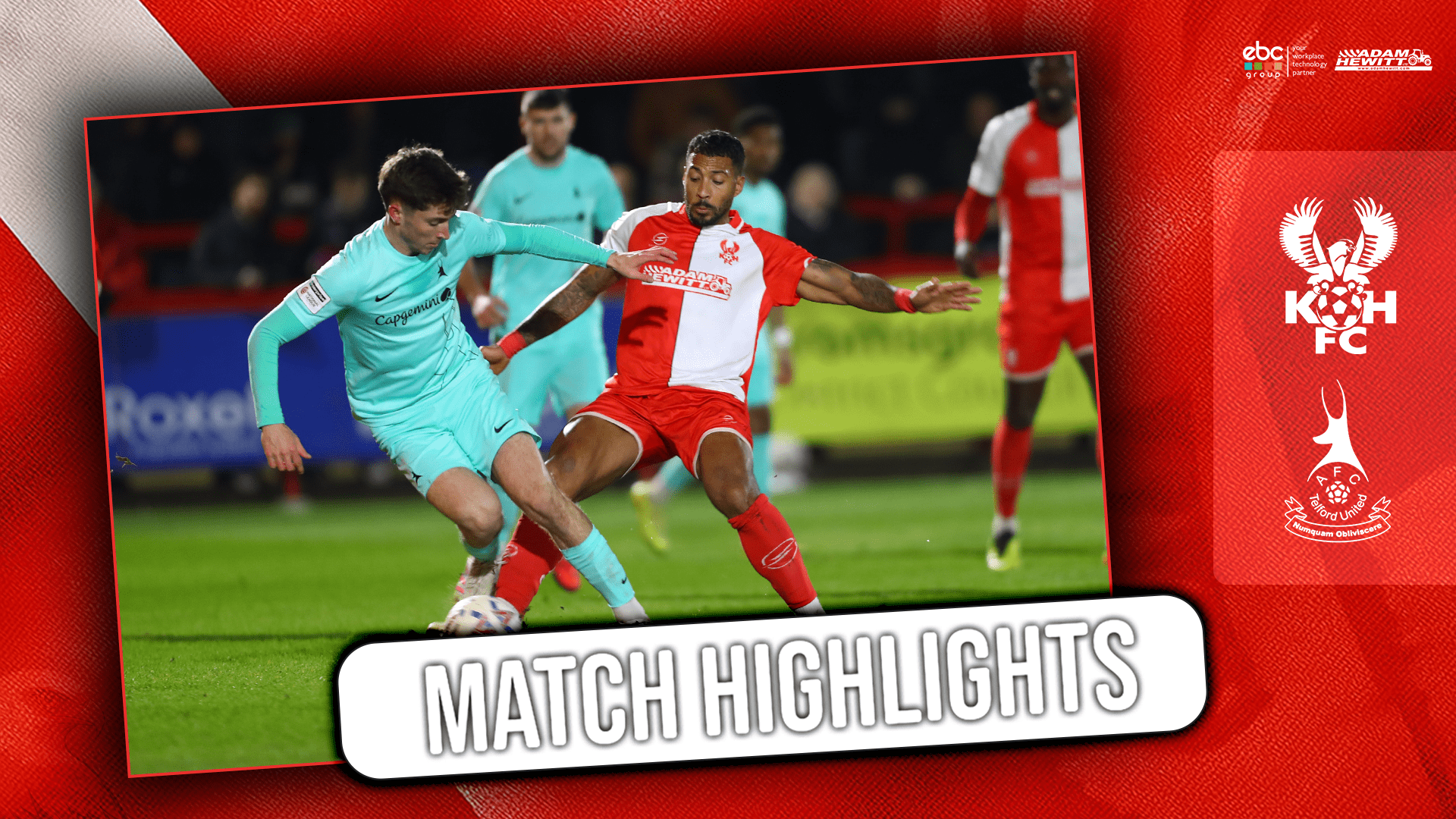 Highlights: Harriers 3-0 Telford
