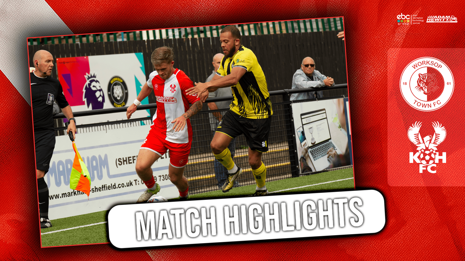 Highlights: Worksop 1-1 Harriers