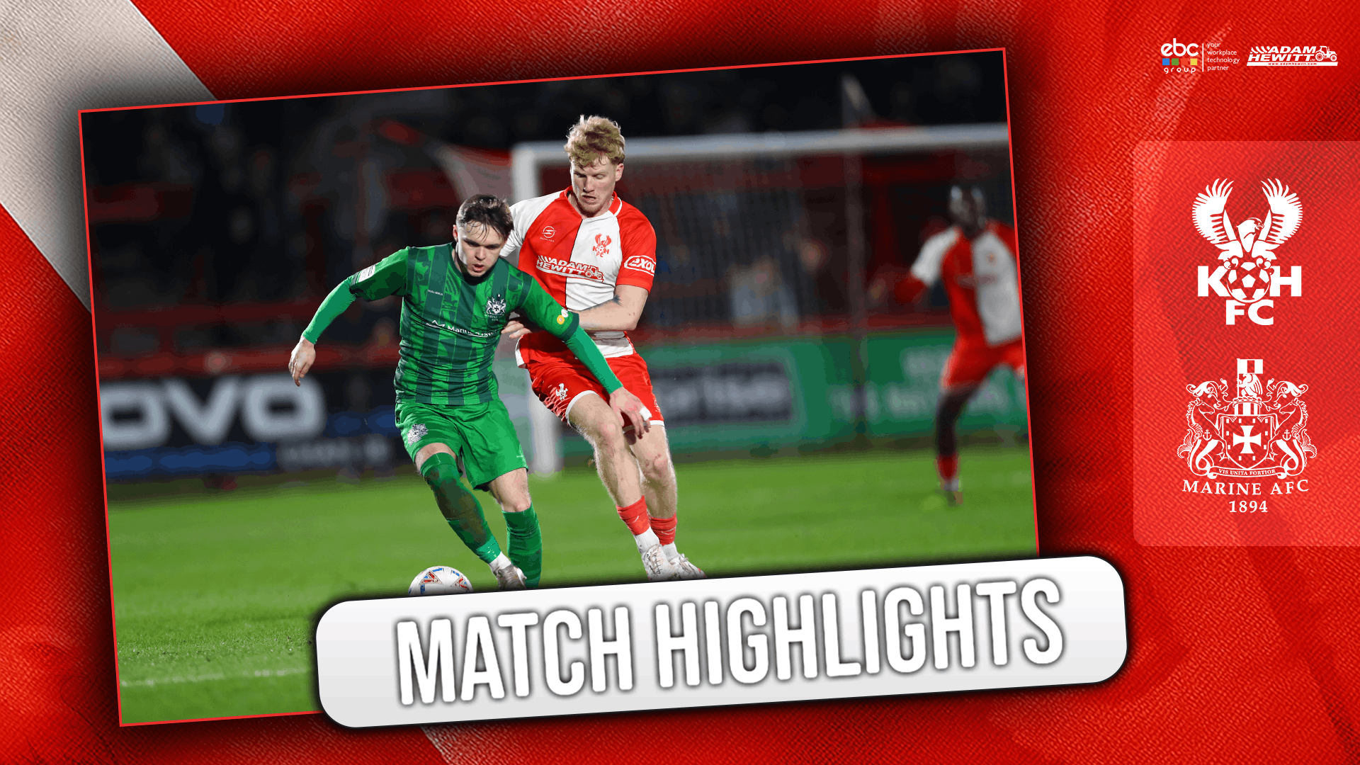 Highlights: Harriers 4-0 Marine