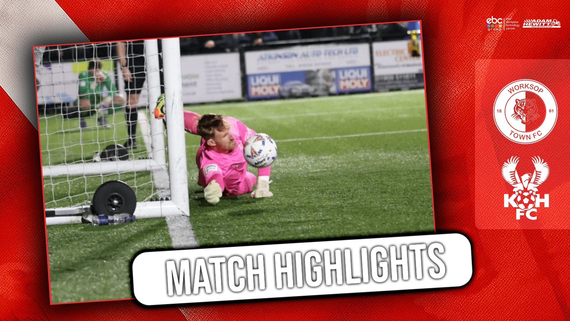 Highlights: Worksop 0-0 Harriers (1-4 on penalties)