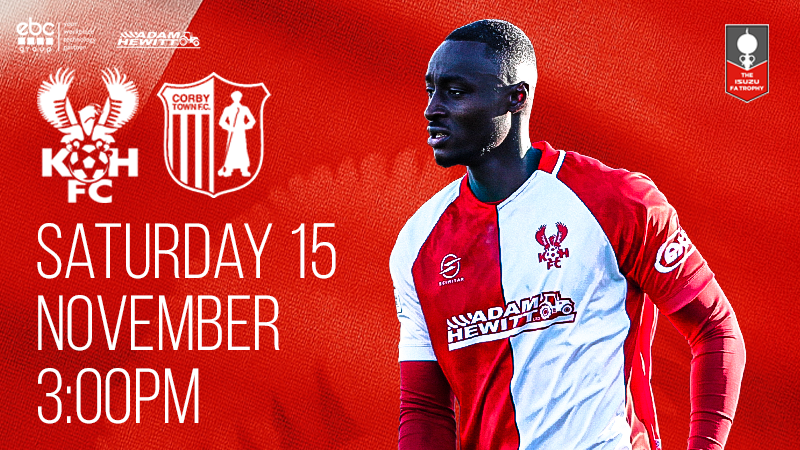 Corby FA Trophy tickets on sale