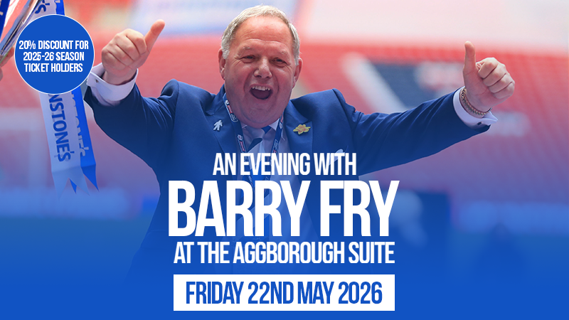 An Evening With Barry Fry!