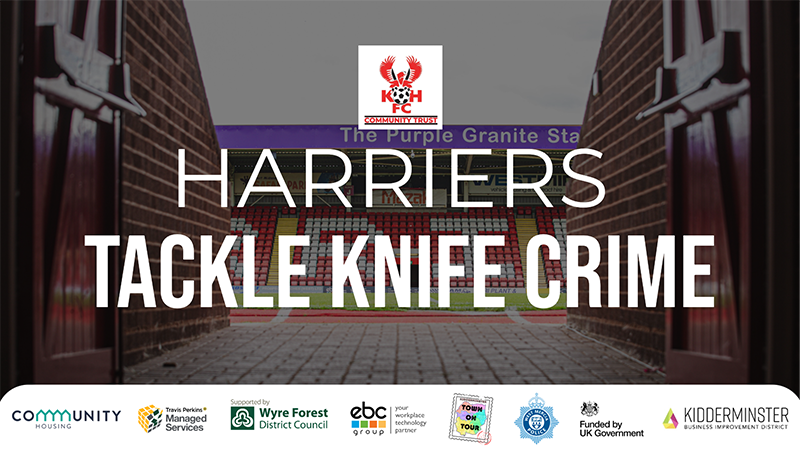 Harriers Tackle Knife Crime