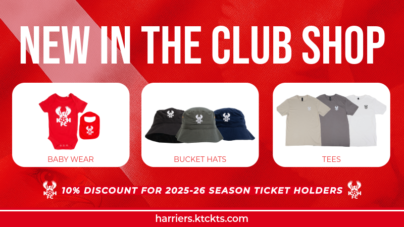 New in the Club Shop!