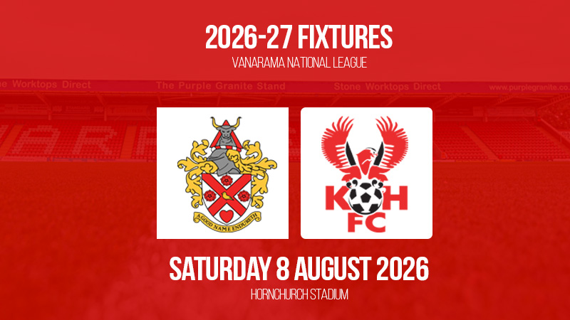 Fixtures released!