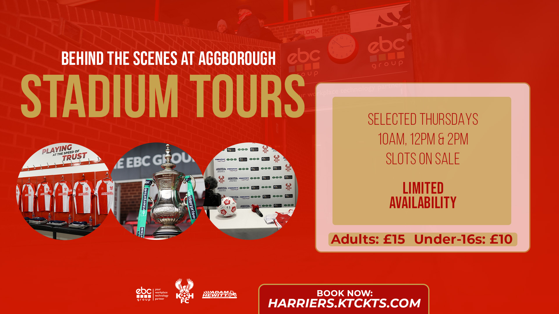 Stadium tours are back!
