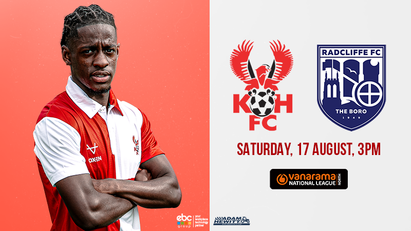 Tickets: Harriers v Radcliffe