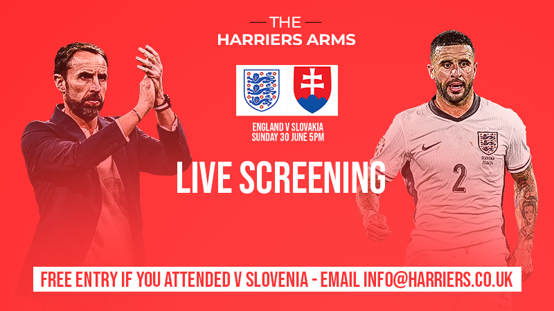 Watch England v Slovakia