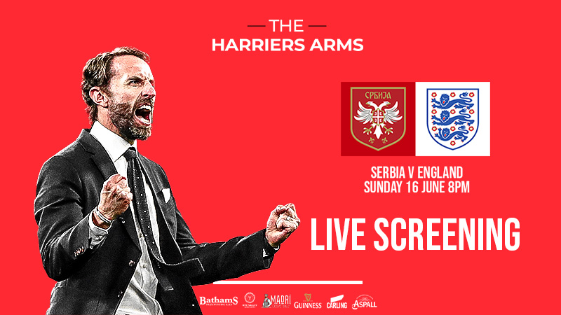 Serbia v England: Last screening tickets