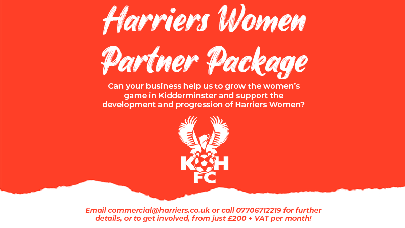 Harriers Women Partner Package