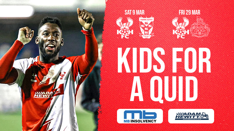 York and Alty: Kids for £1.00!