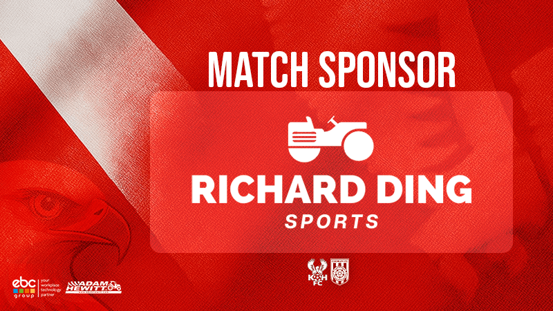 Saturday's Match Sponsor: Richard Ding Sports