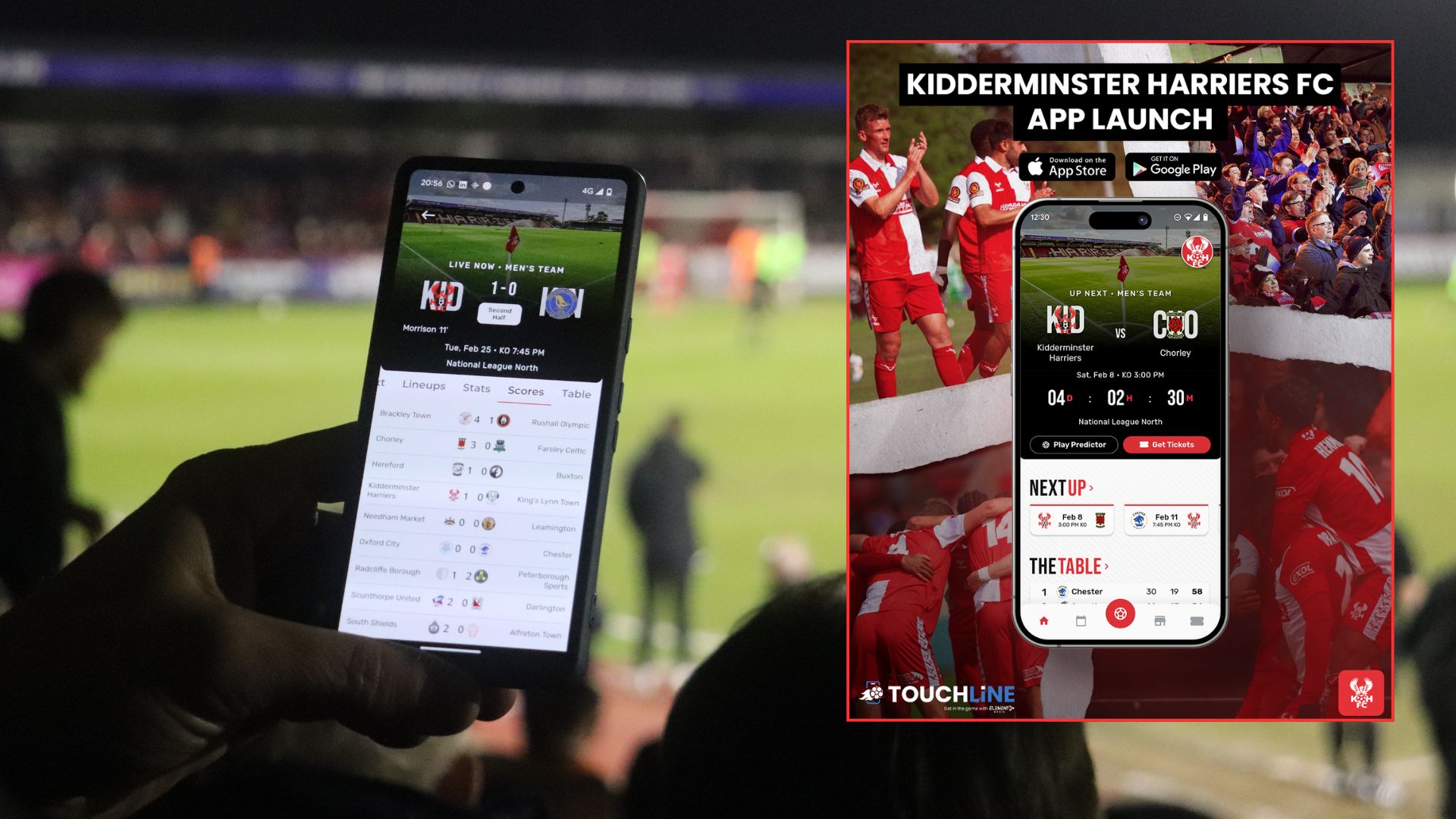 Harriers App relaunched