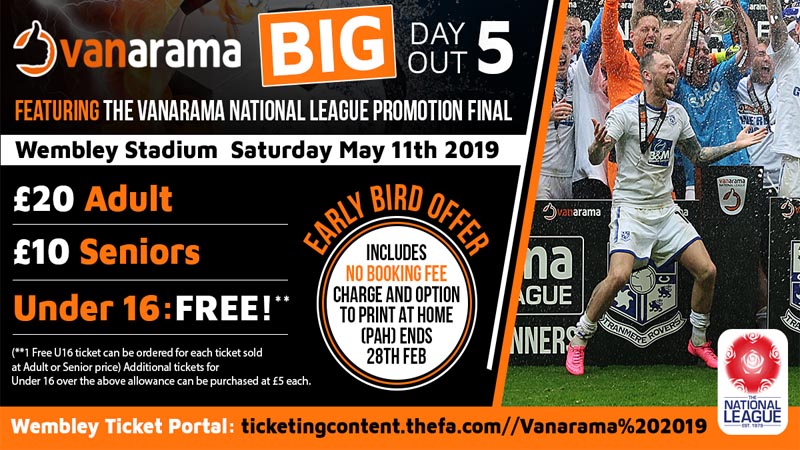 Vanarama Big Day Out