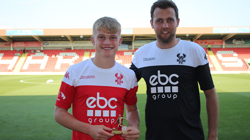 Lissimore on England Colleges and first team