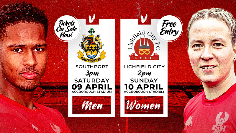 Aggborough double header this weekend!