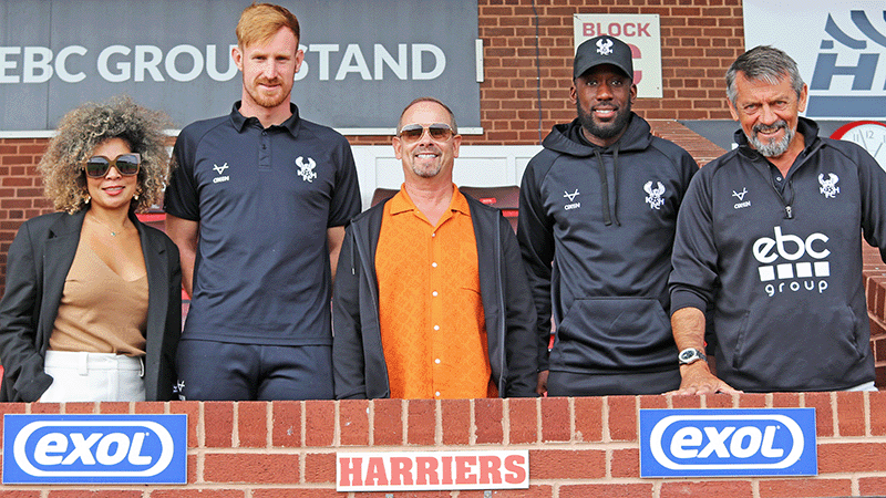 Harriers secure Exol partnership