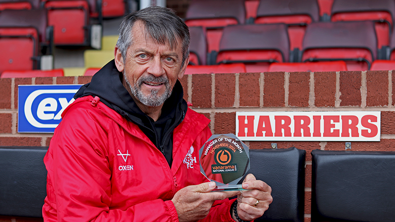 Brown named Manager of the Month