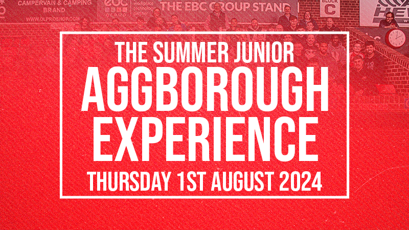 The summer Junior Aggborough experience!
